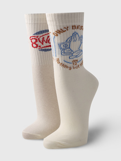 Комплект носков женских ТВОЕ B0341 белых 35-39