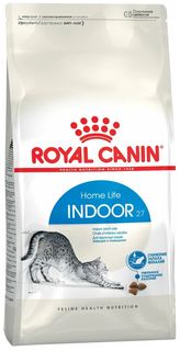 Сухой корм для кошек Royal Canin Indoor, для вывода шерсти, 560 г