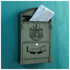Ящик почтовый №4010, тёмно-зелёный No Brand