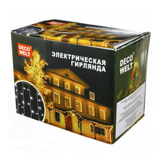 Световая гирлянда новогодняя Reason 3 м белый теплый