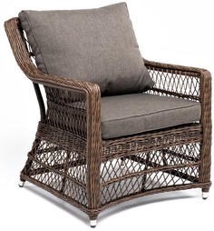 Кресло 4sis Гранд Латте YH-C1881W brown - коричневое 72?83?85 см.