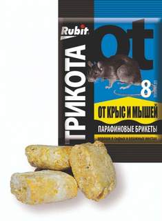 Приманка от грызунов Летто 652981, 80гр., 10шт. Letto