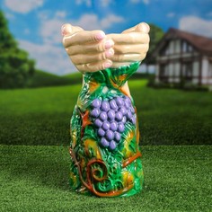 Керамика ручной работы Садовая фигура-кашпо Руки, керамика, 44 см