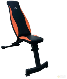 Скамья Dfc DBCH1 силовая, универсальная, чёрно-оранжевый