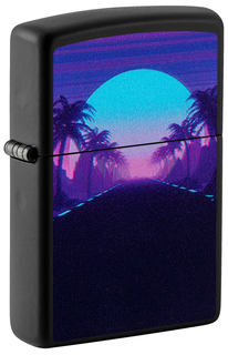 Зажигалка ZIPPO Sunset Black 49809