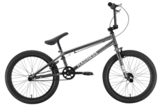 Велосипед Stark22 Madness BMX 1 темно-серый/серебристый One Size 2022 hq-0014400