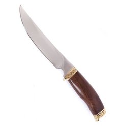 Нож туристический Pirat "Змей", ножны кордура, длина клинка 17,8 см