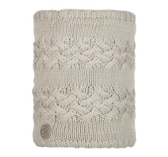 Шарф-труба Buff Ski Chic Collection Knitted & Polar Neckwarmer Savva, cream, One Size