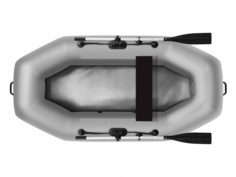 Надувная лодка ПВХ FORT boat 240 (серый)