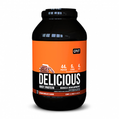 QNT Delicious Whey Protein, 2200 г, вкус: шоколад