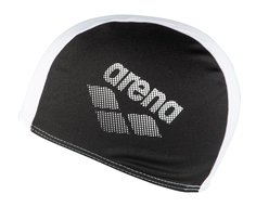 Шапочка для плавания ARENA Polyester II JR (черный-белый) 002468/510