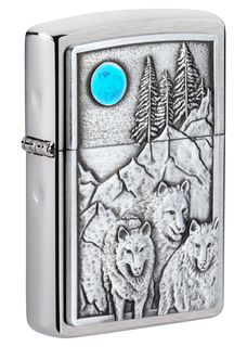 Зажигалка ZIPPO Wolf Design 49295