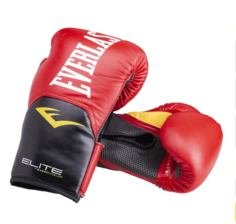 Перчатки тренировочные Everlast Elite ProStyle 12oz красные, 1 пара