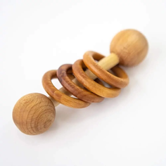 Погремушка Mag Wood с Колечками из бука
