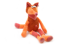 Мягкая игрушка Jackie Chinoсo 13007F 10,5 Оранжевая лиса Одри 25 см