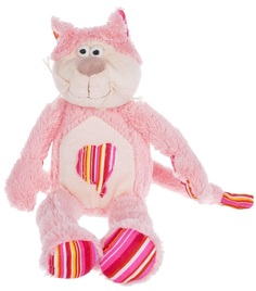 Мягкая игрушка Jackie Chinoсo JC-12918-B Розовый кот 20 см