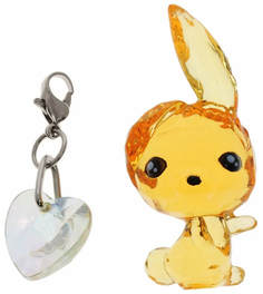 Crystal Surprise 45701 Фигурка Кролик и подвески №2 - Оранжевый No Brand