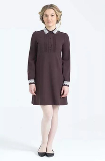 Платье детское Sabotage 14Ш1-ПЛД003-17 коричневый, 170