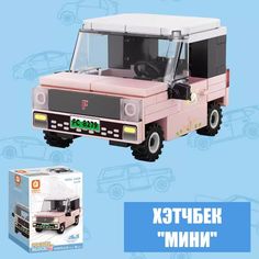 Конструктор Forange Block Машинка инерционная 84PCS