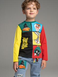 Лонгслив PlayToday, цветной, 110