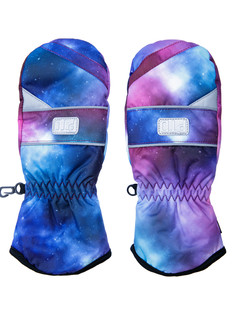 Варежки текстильные для девочек PlayToday, цветной, 19 (170-176 см)