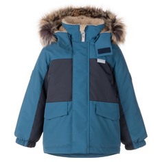 Куртка детская KERRY K23438, синий, черный, 128