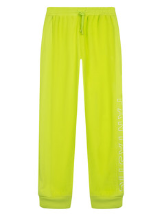 Брюки трикотажные для девочек PlayToday, светло-зеленый, 146