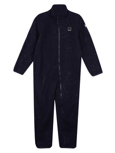 Комбинезон трикотажный для мальчиков PlayToday, тёмно-синий, 122
