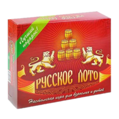 Настольная игра для взрослых и детей Русское Лото No Brand
