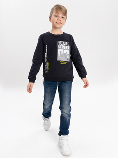 Свитшот для мальчиков КотМарКот 8291836 цв. черный р. 134