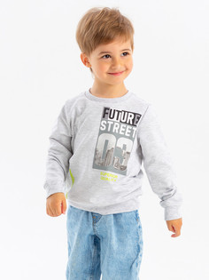 Свитшот детский КотМарКот 8291828, серый, 122