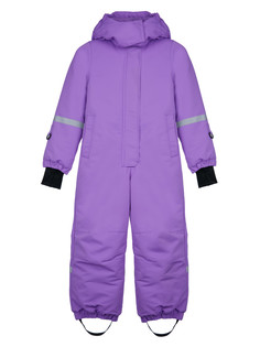 Комбинезон текстильный с полиуретановым покрытием для девочек PlayToday, сиреневый, 110