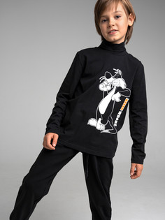 Водолазка PlayToday, черный, 128