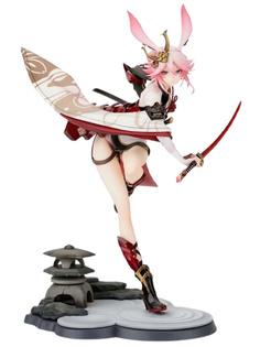 Фигурка StarFriend Хонкай Импакт Сакура Яэ с мечом Honkai Impact, подставка, 24 см