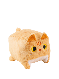 Мягкая игрушка Котокуб Квадратный кот рыжий Plush Story