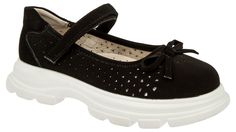 Туфли Kenka для девочек, размер 33, BSG_580-11_black, чёрные