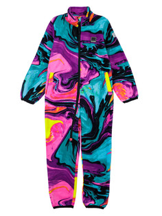 Комбинезон трикотажный для девочек PlayToday, цветной, 116