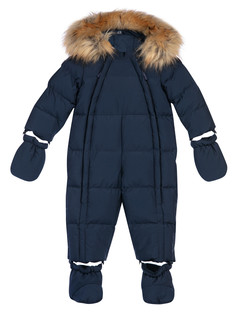 Комбинезон детский для мальчиков PlayToday, тёмно-синий, 56-62