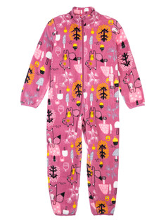 Комбинезон трикотажный для девочек PlayToday, цветной, 98