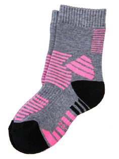 Термоноски трикотажные для девочек PlayToday (низкие), цветной, 28-30