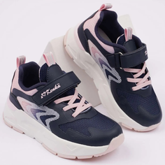 Кроссовки Kenka для девочек, размер 34, CNB_22602 _navy-pink