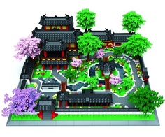 Конструктор 3D из миниблоков RTOY Дворец-сад Императора 7200 эл JM9933