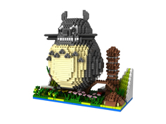 Конструктор 3D из миниблоков RTOY Любимые мультики Мой сосед Тоторо 1650 эл JM8802