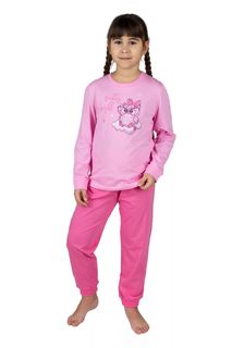 Пижама детская Cherubino Л3193-7920, розовый, 104