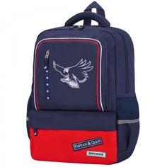 Рюкзак школьный Brauberg STAR 1 отделение 5 карманов White eagle синий 40x29x13см (271427)