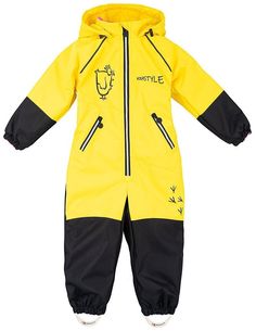Комбинезон детский NIKASTYLE 8м1622, желтый, 104
