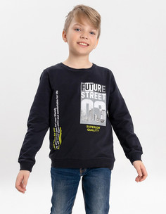 Свитшот детский КотМарКот 8291836, черный, 140