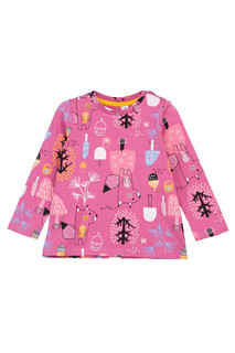 Фуфайка детская для девочек PlayToday (футболка), цветной, 80