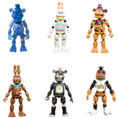 Аниматроники игрушки ФНАФ Фредди, Бонни, Чика, Лефти No Brand