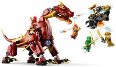 Конструктор LEGO Ninjago Трансформирующийся лавовый дракон, 479 деталей, 71793